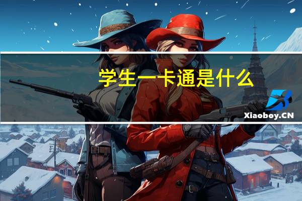 学生一卡通是什么
