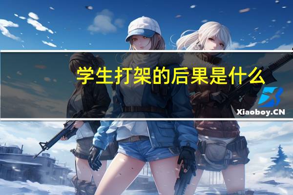 学生打架的后果是什么