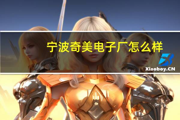 宁波奇美电子厂怎么样?