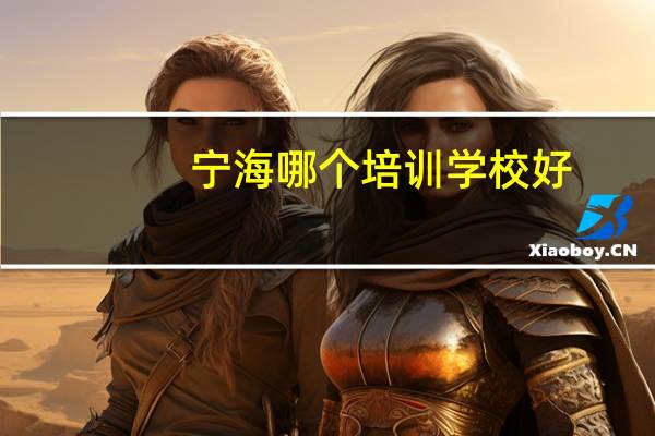 宁海哪个培训学校好