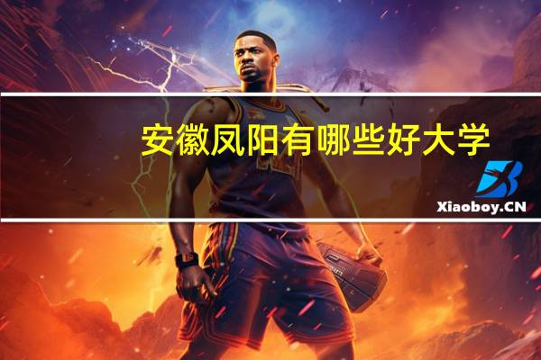 安徽凤阳有哪些好大学