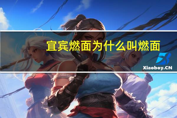 宜宾燃面为什么叫燃面