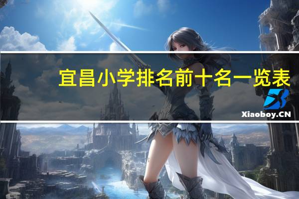 宜昌小学排名前十名一览表
