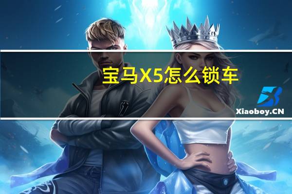 宝马X5怎么锁车