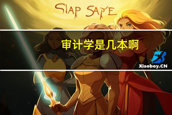 审计学是几本啊