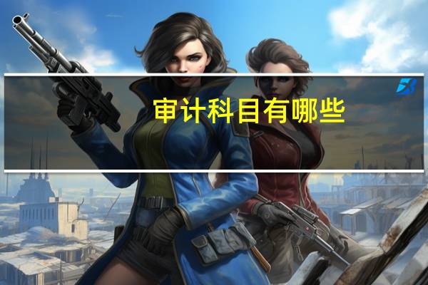 审计科目有哪些