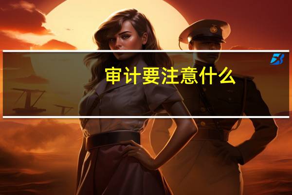 审计要注意什么
