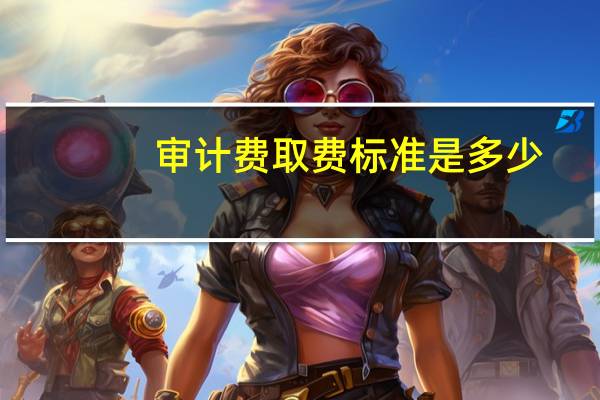 审计费取费标准是多少