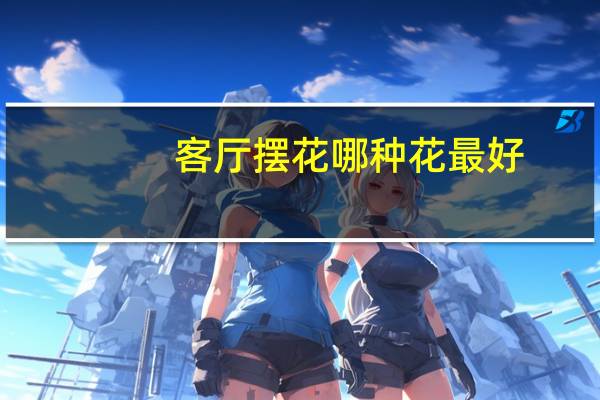客厅摆花哪种花最好