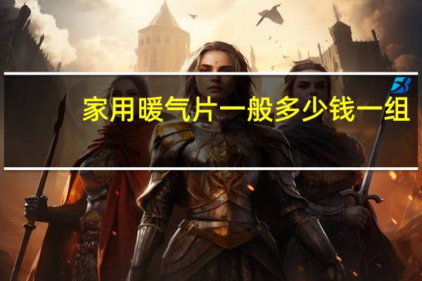 家用暖气片一般多少钱一组