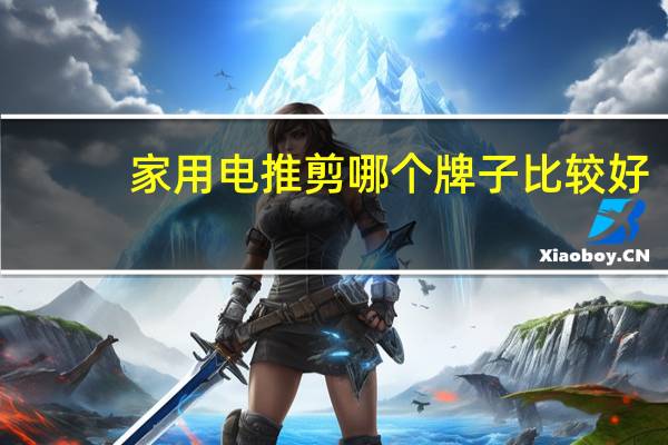 家用电推剪哪个牌子比较好