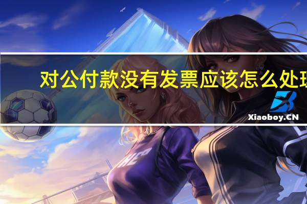 对公付款没有发票应该怎么处理