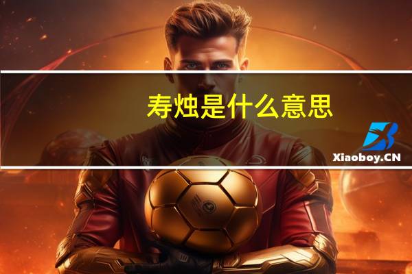 寿烛是什么意思