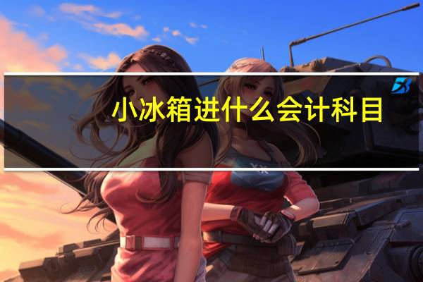 小冰箱进什么会计科目