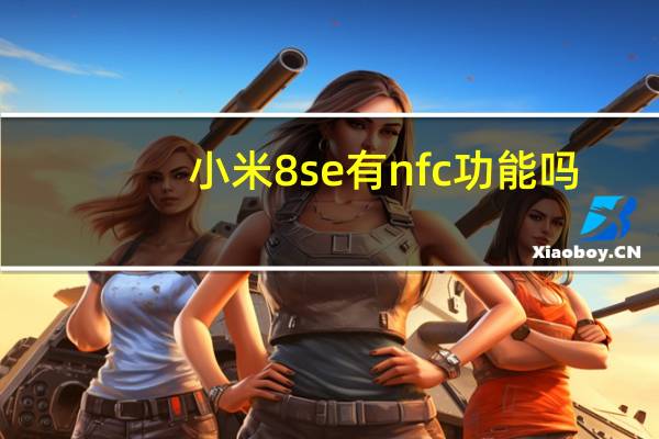 小米8se有nfc功能吗