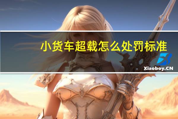 小货车超载怎么处罚标准