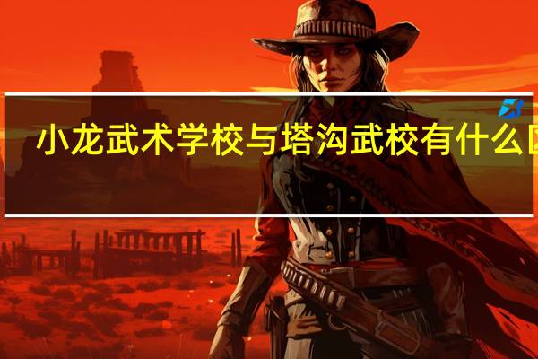 小龙武术学校与塔沟武校有什么区别