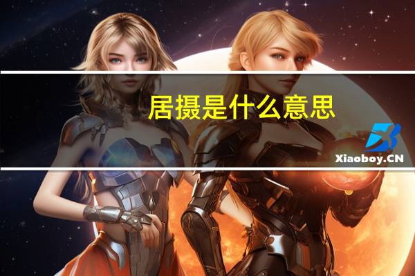 居摄是什么意思