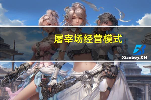 屠宰场经营模式