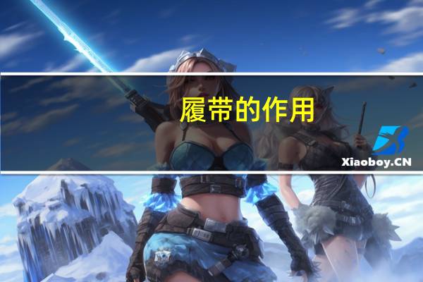 履带的作用