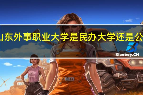 山东外事职业大学是民办大学还是公办大学
