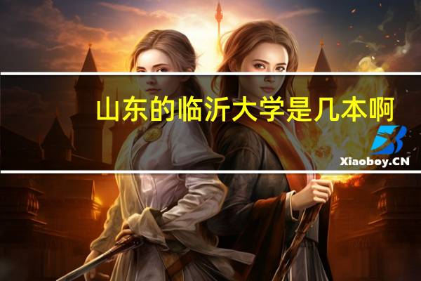 山东的临沂大学是几本啊