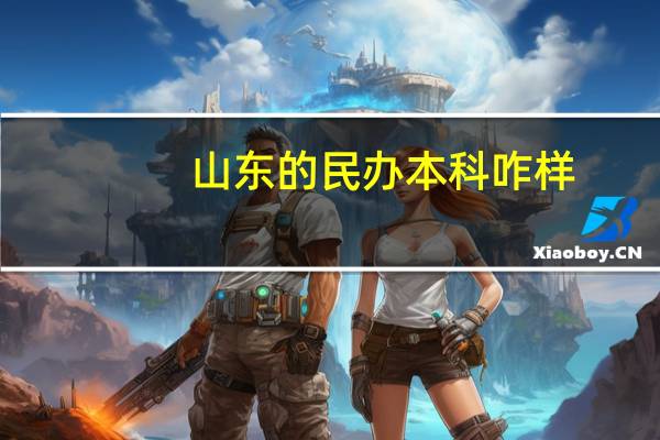 山东的民办本科咋样