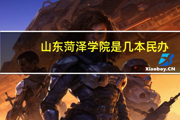 山东菏泽学院是几本民办