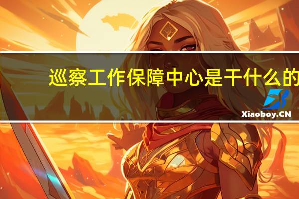 巡察工作保障中心是干什么的