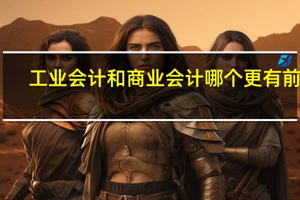 工业会计和商业会计哪个更有前途