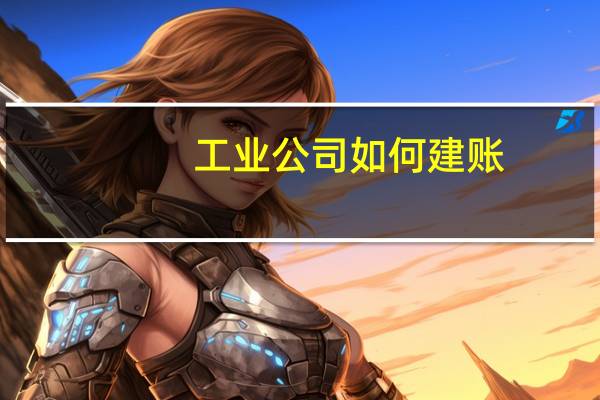 工业公司如何建账