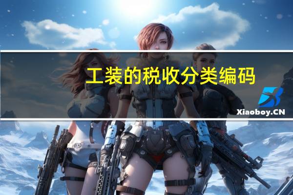 工装的税收分类编码