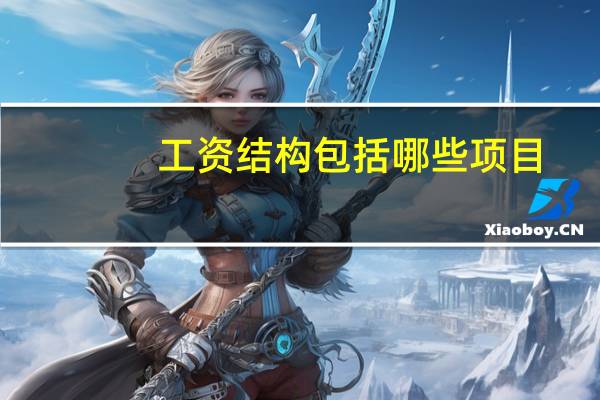工资结构包括哪些项目