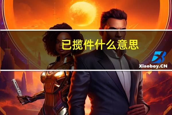 已揽件什么意思