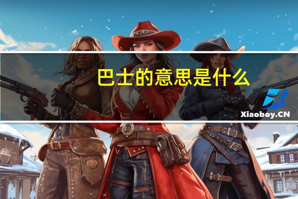 巴士的意思是什么
