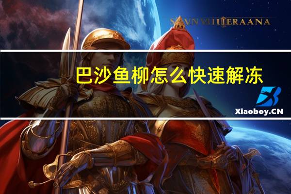 巴沙鱼柳怎么快速解冻