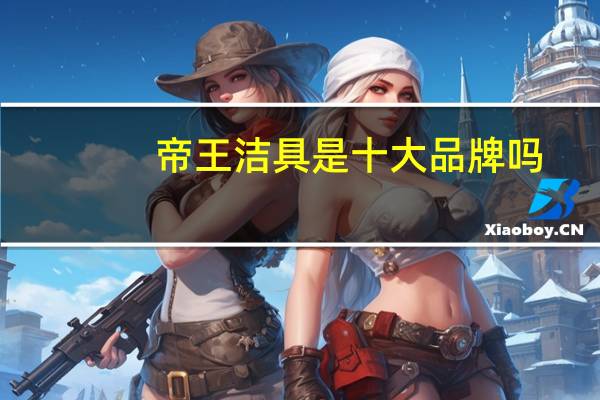 帝王洁具是十大品牌吗