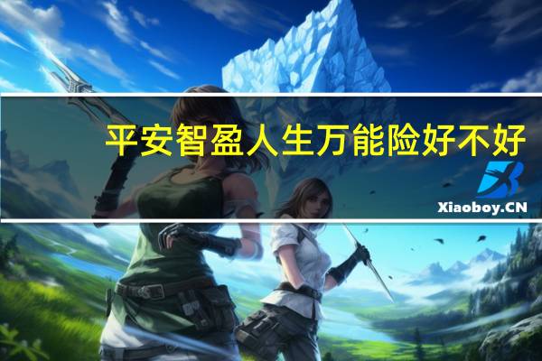 平安智盈人生万能险好不好
