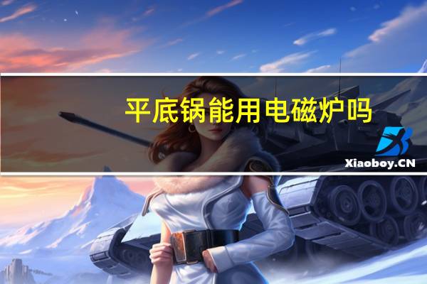 平底锅能用电磁炉吗