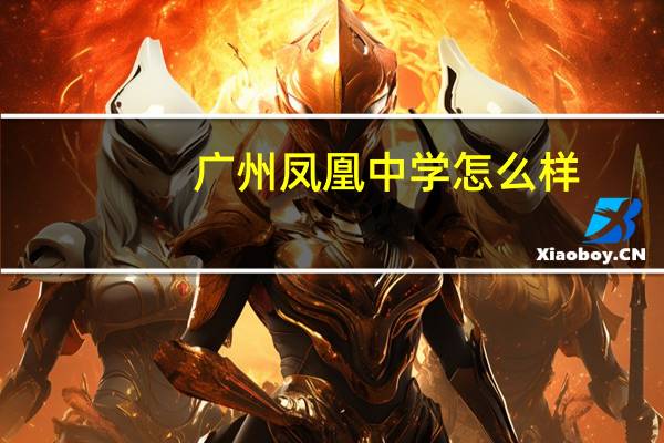 广州凤凰中学怎么样