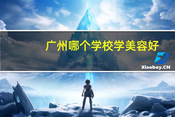 广州哪个学校学美容好