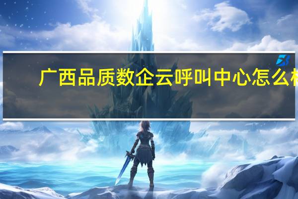 广西品质数企云呼叫中心怎么样