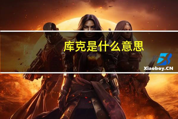 库克是什么意思