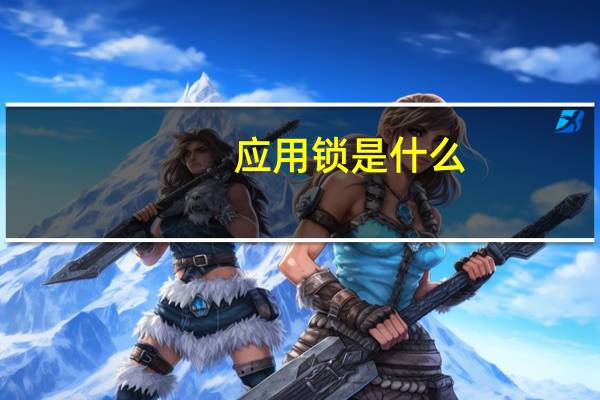应用锁是什么