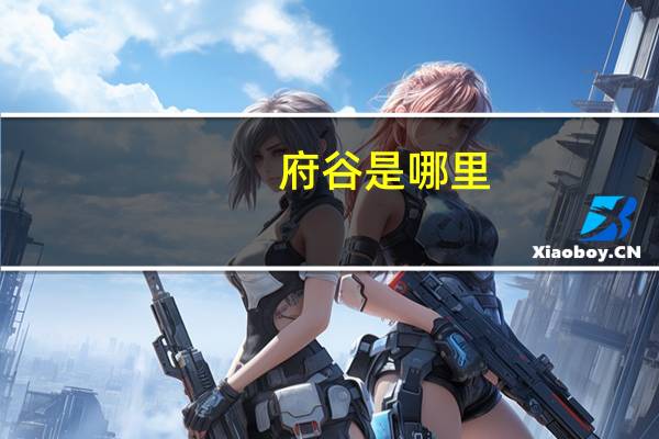 府谷是哪里