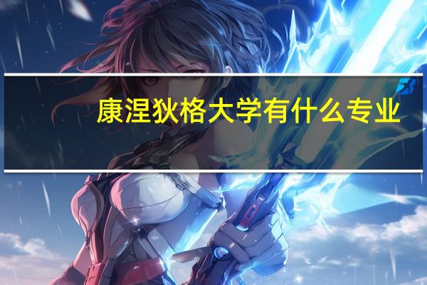 康涅狄格大学有什么专业