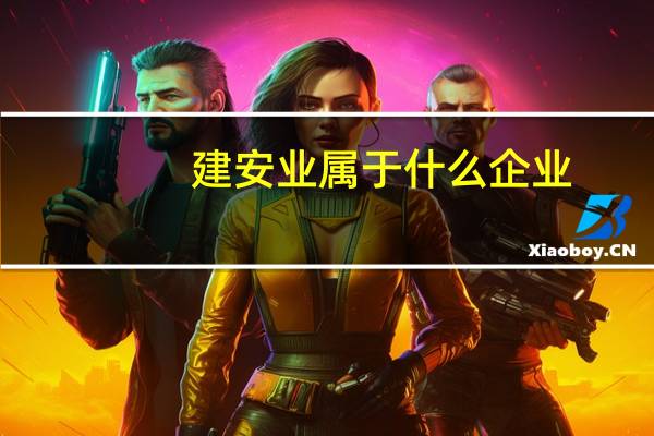建安业属于什么企业