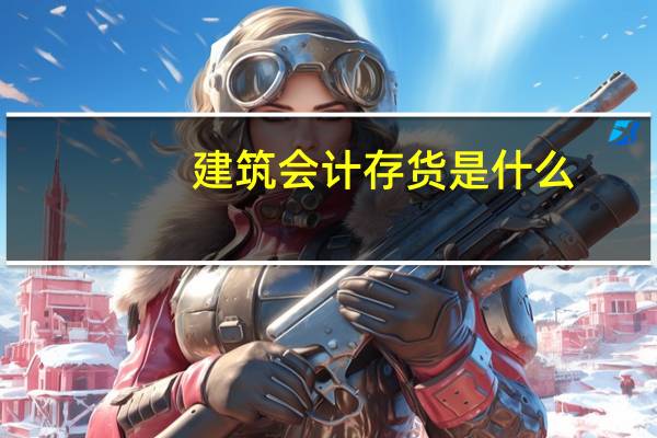 建筑会计存货是什么