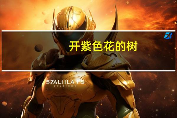 开紫色花的树,是什么树