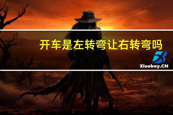 开车是左转弯让右转弯吗